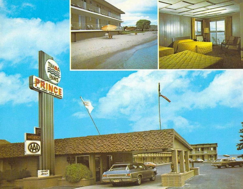 Super 8 by Wyndham Mackinaw  (Prince Timoa, Prince Motel) - Old Postcard (newer photo)